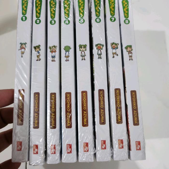 Komik Yotsuba cetak ulang 2024 set vol 1-8 segel  Bahasa Indonesia
