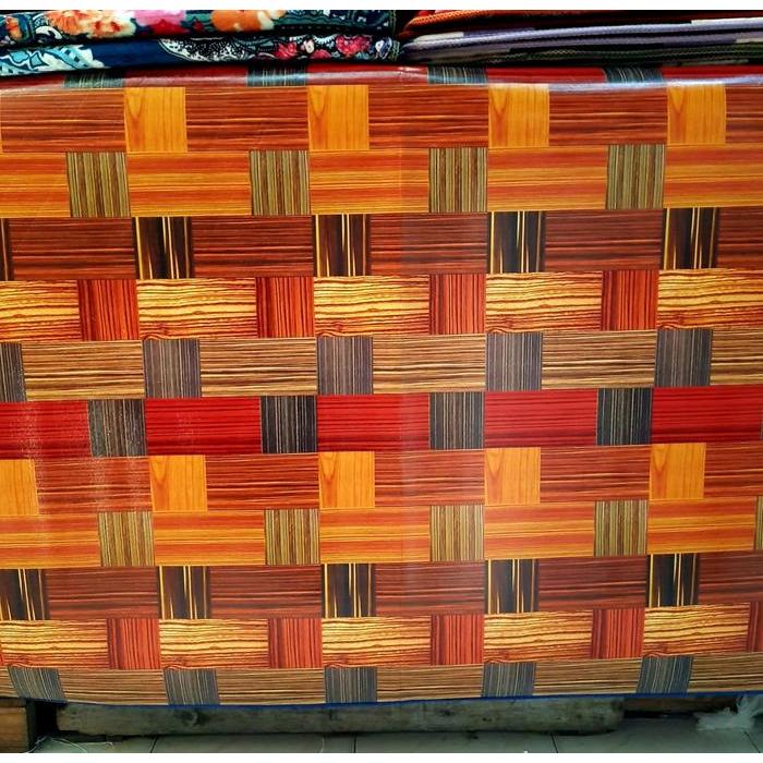 Tikar Gambar Karakter Plastik 120x200 tikar murah tikar EVAMATIC - KAYU