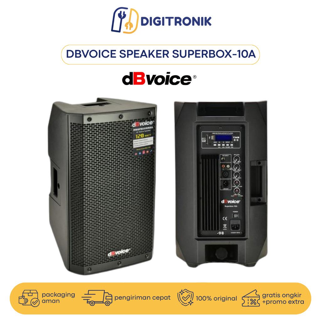 Speaker aktif 10 INCH DBVOICE 2 way SuperBox-10A