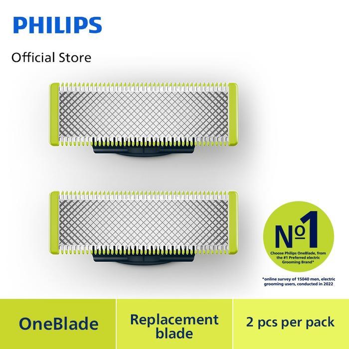 Philips Refill Oneblade QP220/51 - Pisau Pengganti Oneblade 2  Pack