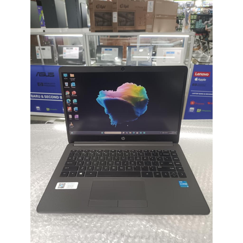 LAPTOP HP 240 G8 I3 GEN 11 RAM 8 SSD 256 ABU - ABU Mulus Siap Pakai (28)