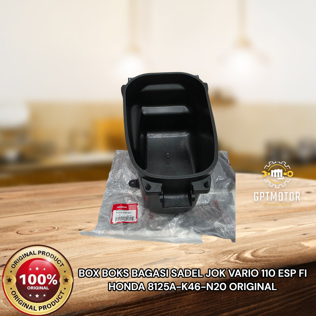 BOX BOKS BAGASI SADEL JOK VARIO 110 ESP FI AHM 8125A-K46-N20