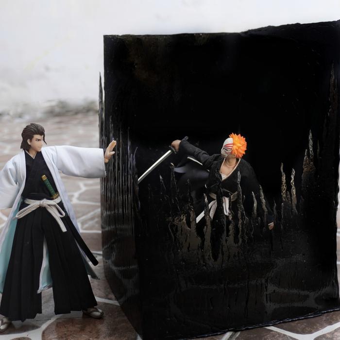 Diorama Figure Aizen Hado 90 Kurohitsugi limited Aksesoris Efek