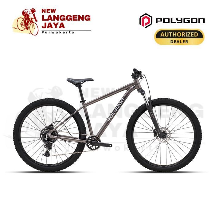 PROMO GASPOLL Polygon Sepeda MTB Cascade 4 - Charcoal FA, S