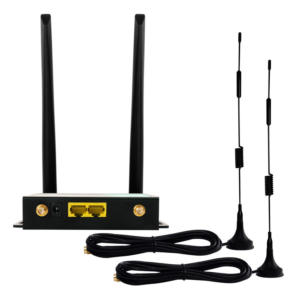 4G CPE Router Outdoor LTE Sim Card Router Portable Mobile Hotspot External Antenna