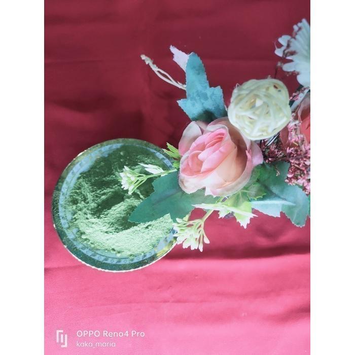 Bubuk Daun Pacar Cina 1 Kg Powder Food Grade Pure Organik Asli Bumi Indonesia