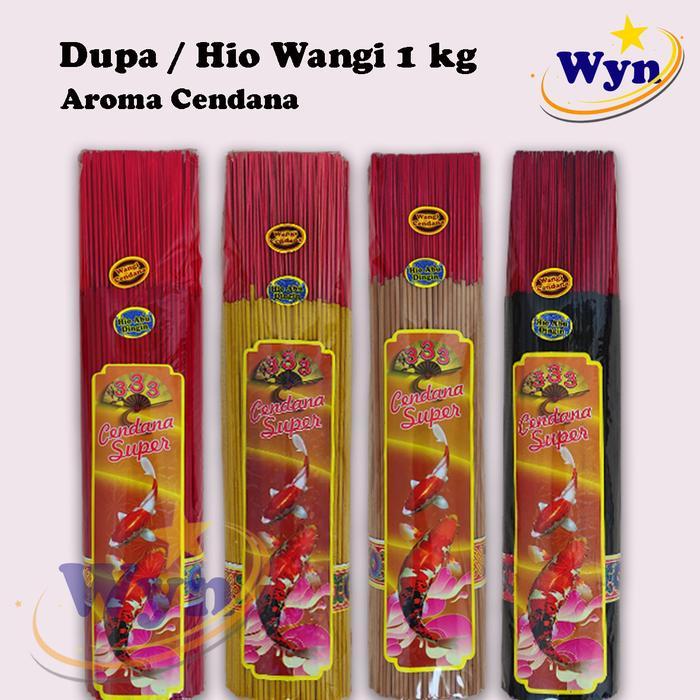 Promo Dupa Wangi / Hio Wangi / Dupa Sembahyang / Hio Abu Dingin isi 1 kg - Cendana, MerahOri