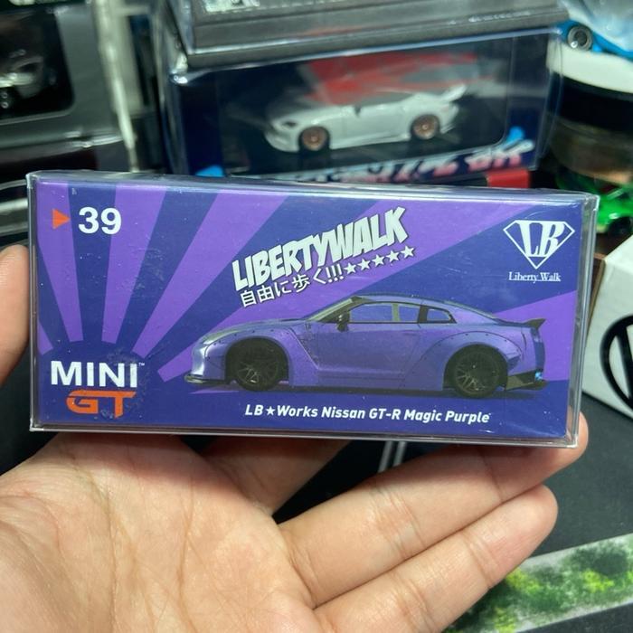 mini gt lbwk nissan r35 magic purple 39