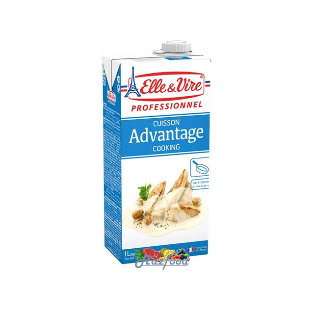 Elle & Vire Advantage Cooking Cream 15% Fat - 1 Liter