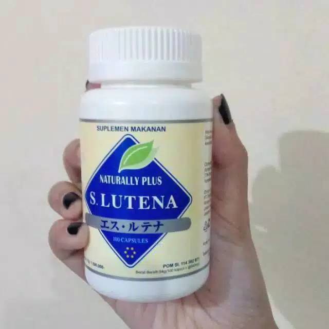 100% ASLI Agen Obat S.lutena naturally plus asli, suplemen herbal penyehatan mata