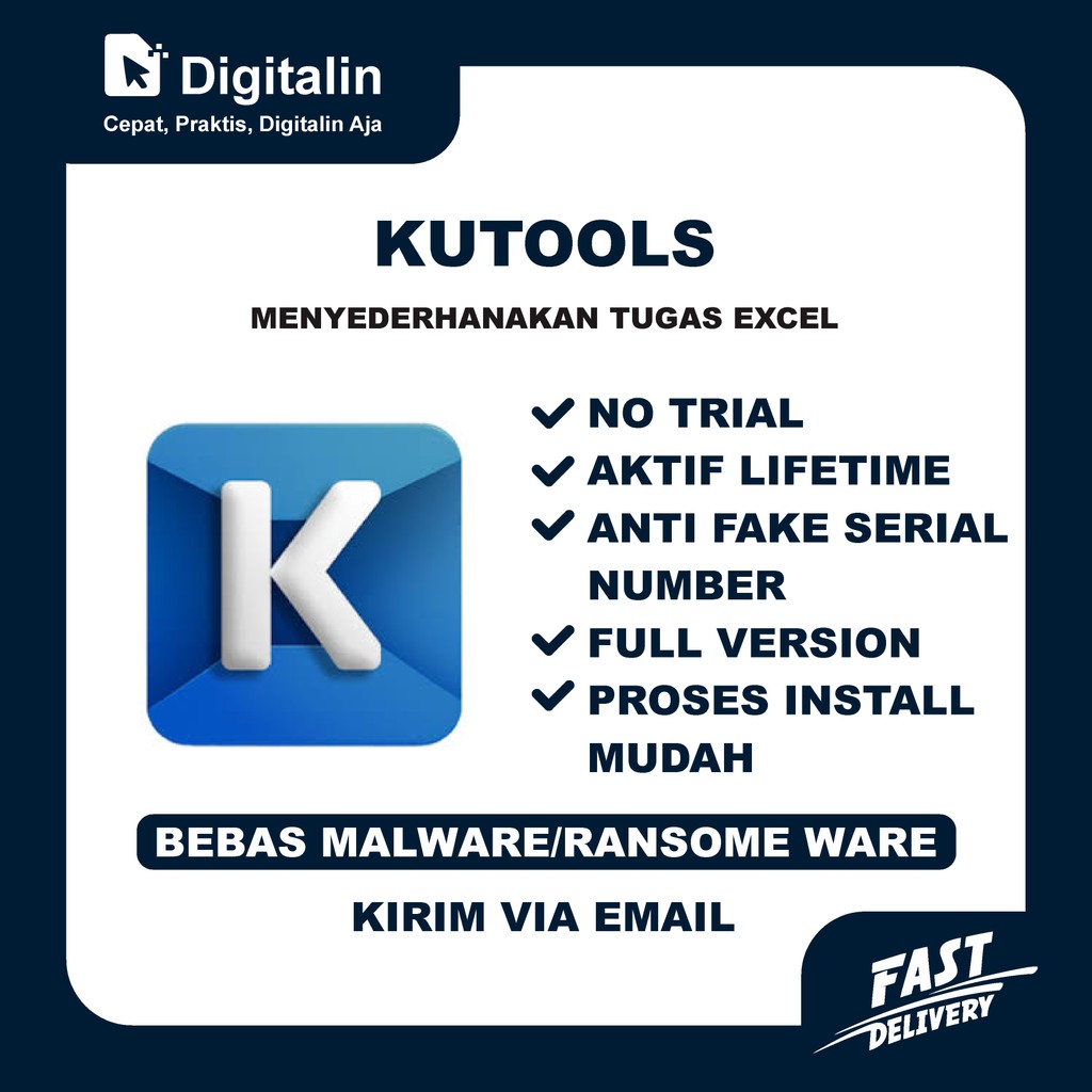 Kutools 2026 For Word / Excel / Outlook Full Version Original Lifetime + Panduan Instalasi (WIN)