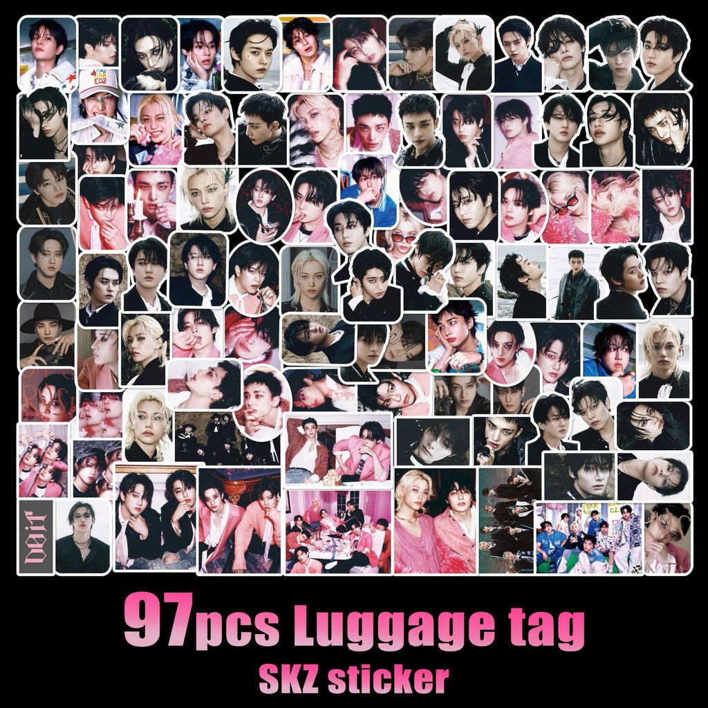 97pcs Skzoo Stray Kids Stickers Mini Album Do It Merchandise Li Longfu Merchandise Account Stickers 