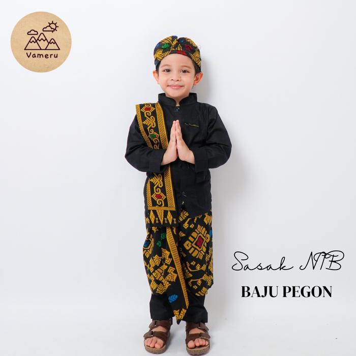 PAKAIAN ADAT ANAK SASAK NTB LAKI LAKI