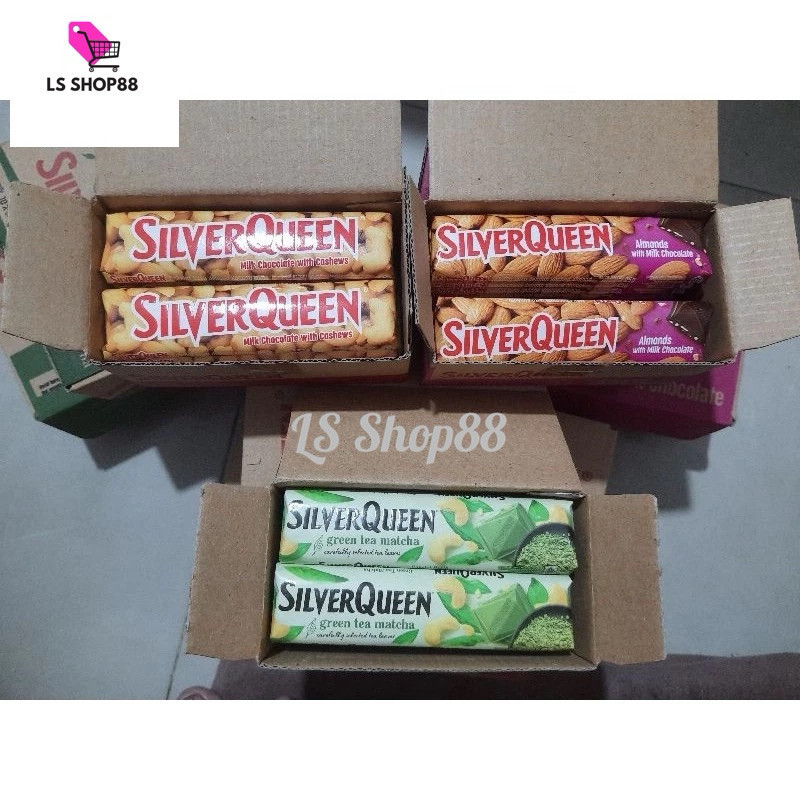Coklat Silver Queen 22gr (1 Box isi 10pcs)