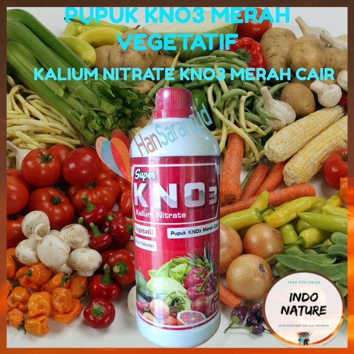 [ HS IndoNature ] KNO Merah Cair pupuk masa vegetatif pertumbuhan kno 3 Kalium Nitrate
