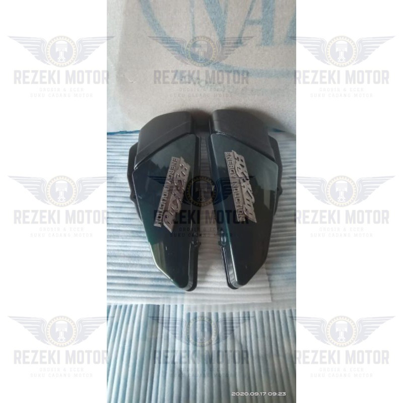 kempolan  aki yamaha RX king ijo botol