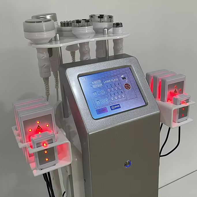 80K RF cavitation RF 10 in 1 Alat burn fat machine rf wajah slimming 80k radio frequency lipo laser 