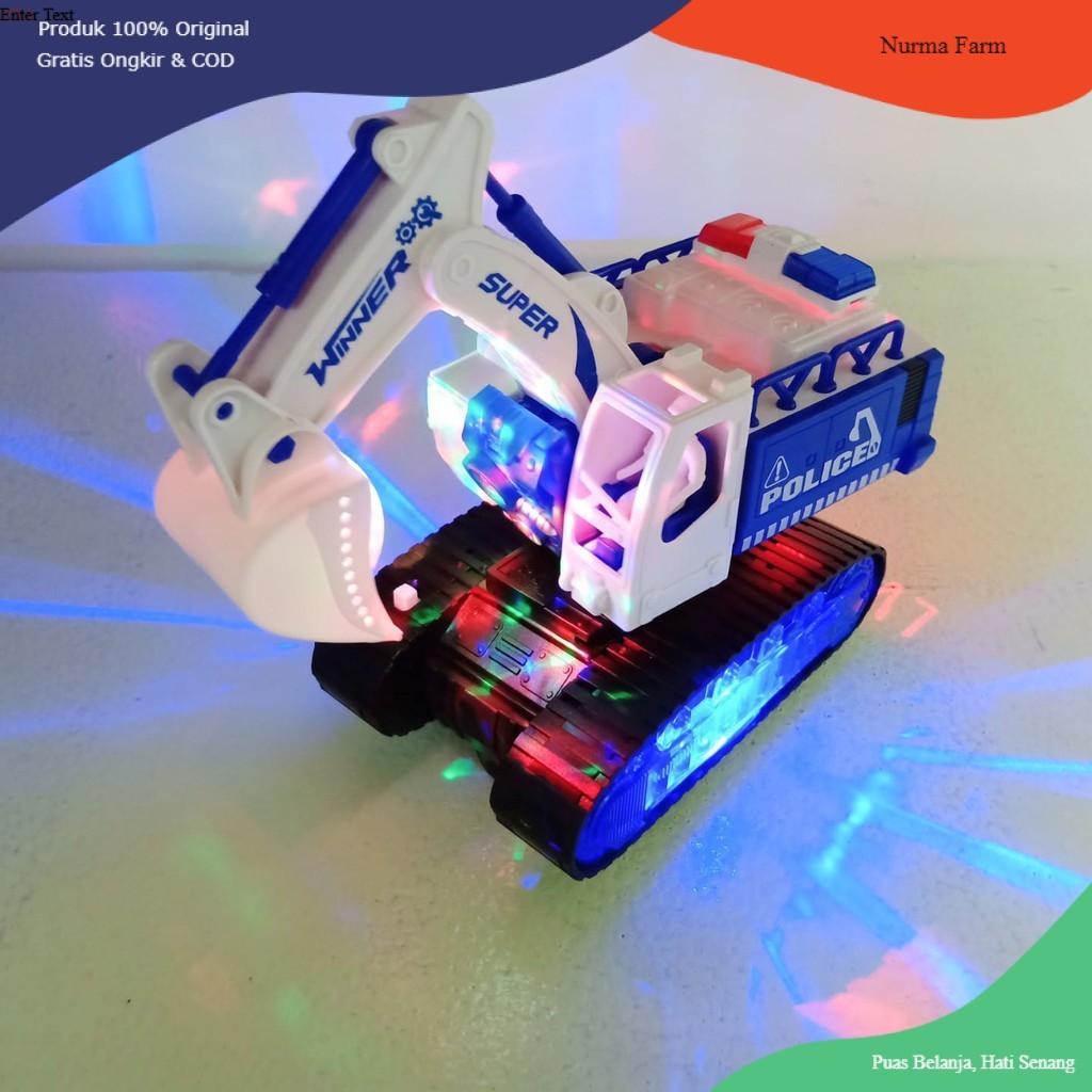 Diskon MAINAN ENGINEERING EXCAVATOR ROBOT Terlengkap