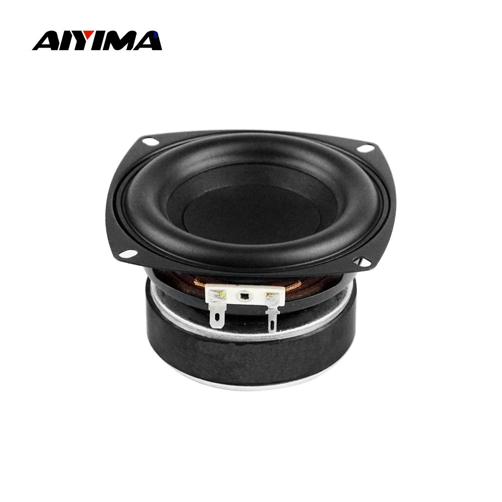 AIYIMA 1Pcs 4 Inch Subwoofer 4 8 Ohm 50W HIFI Woofer Speaker Super Bass long-stroke Home Theater Lou