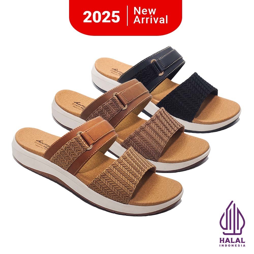 SANRIRINTOJAYASHOP Homyped Jasmine Luna N43 Sandal Flat Wanita