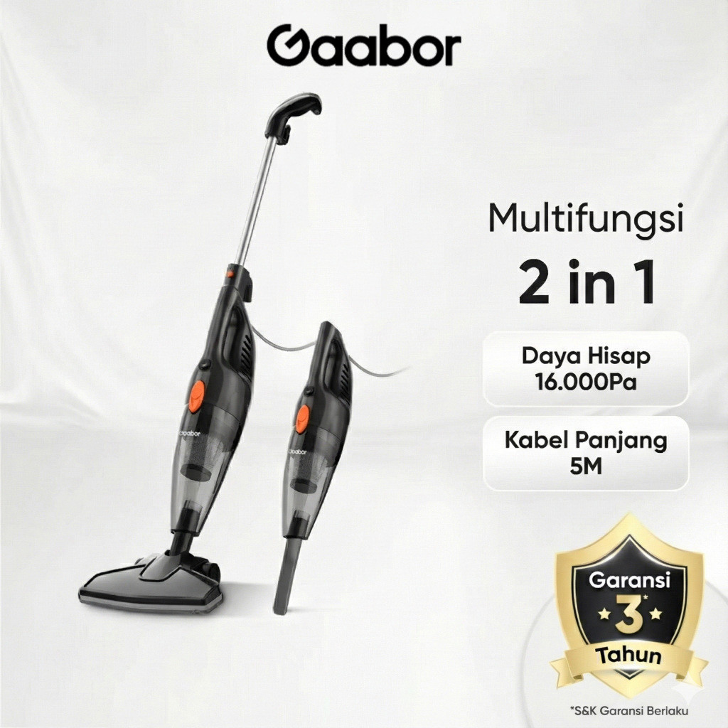 Gaabor Vacum Cleaner 2 in 1
