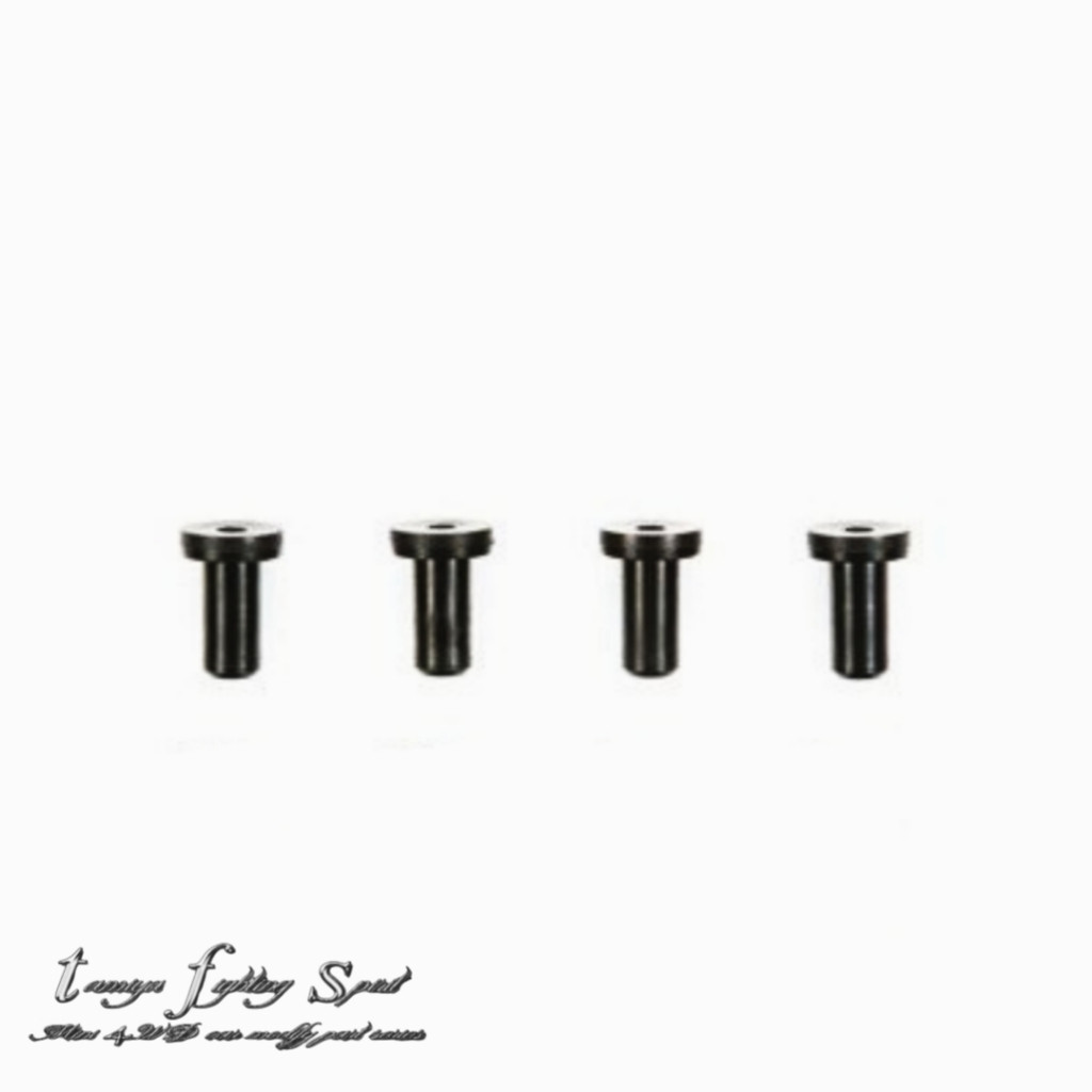 Rep bushing velg ALU Tamiya 4pcs Wheel Bushing Velg Black - TP701