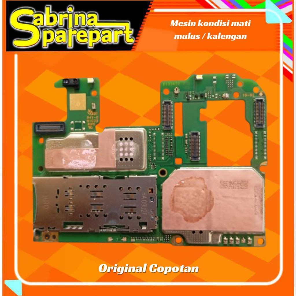 Mesin Infinix Hot 10 X682C kondisi mati mulus kalengan