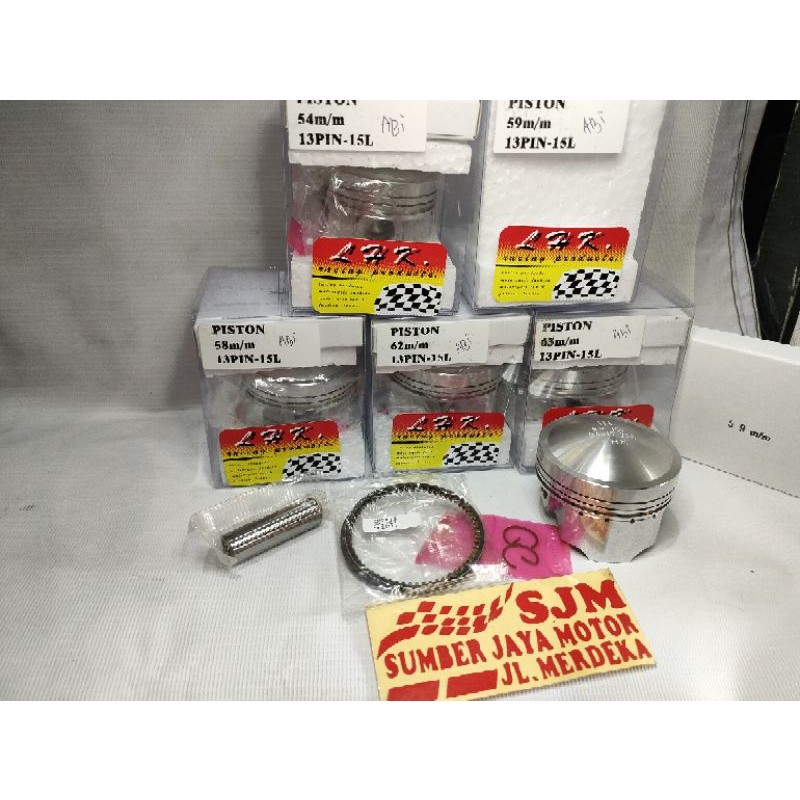 Seher LHK pin 13 ukuran 54 58 59 62 63 Piston LHK jenon pin 13 universal motor basic pen 13