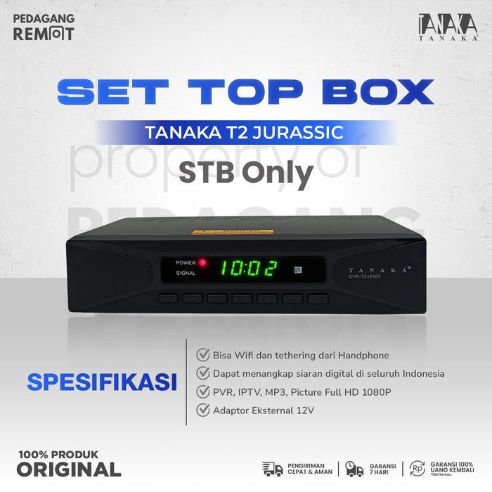 Set Top Box Tanaka T2 Jurassic / STB Tanaka T2 Jurassic Full HD 1080 Body Metal - STB only