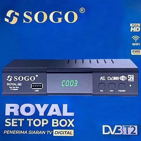 PALING BAGUS Set Top Box Sogo Dvb T2 Tv Siaran Dital Receiver Stb - ACAK