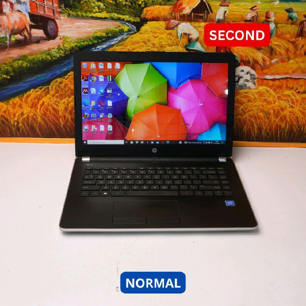 HP LAPTOP 14-BS0XX CELERON N3060 4 GB (14") LAPTOP SECOND ORIGINAL SINAR MUTIARA CELL