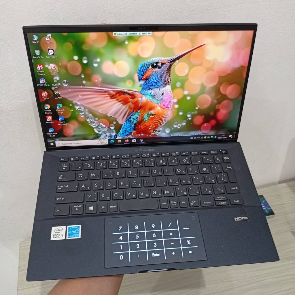 laptop  ASUS Expertbook B9450FA ram 16Gb core i7 gen10 ssd 256 slim