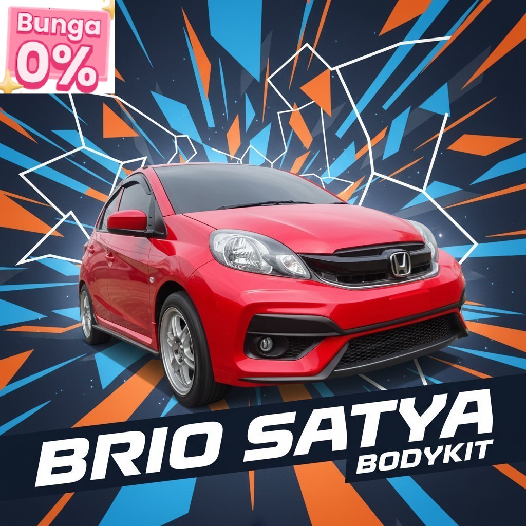 bodikit BODYKIT HONDA BRIO 2013-2017 BODIKIT BRIO BODY KIT BRIO 2013-2017