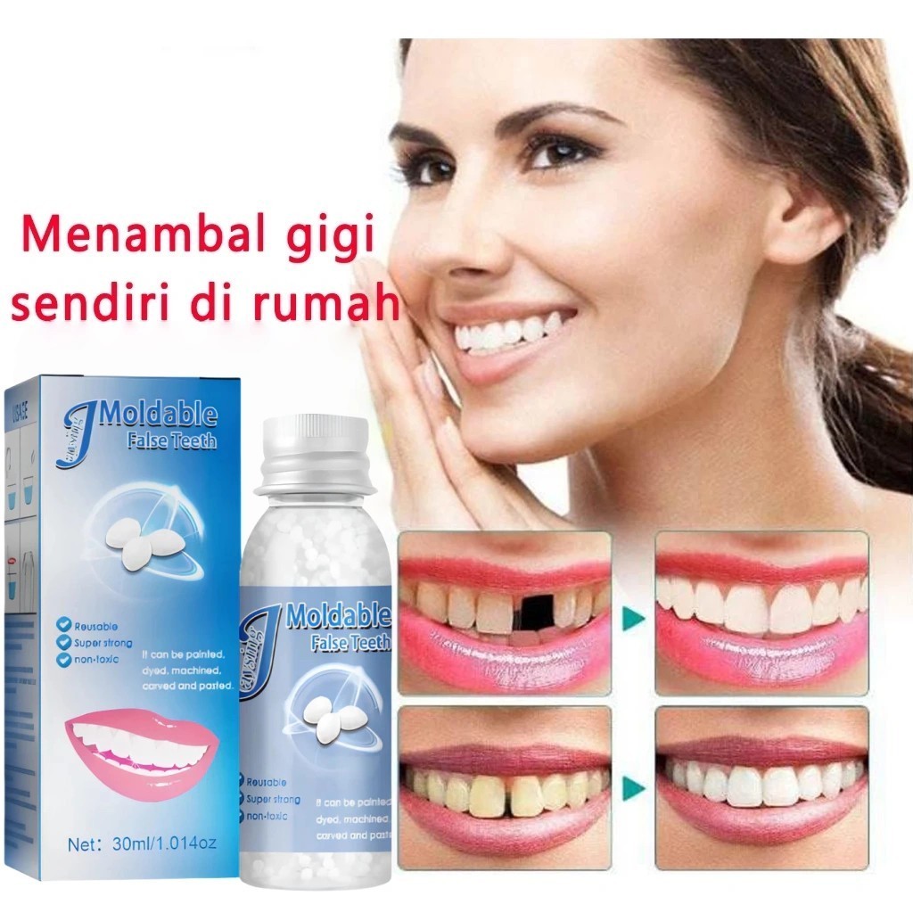 Penyelamat Gigi / Gel Gigi Padat / Menambal Gigi Palsu / Menambal Gigi Berlubang / Memperbaiki Gigi 