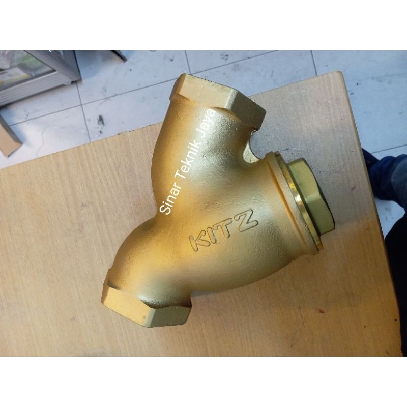 Y Strainer 3" Kuningan KITZ asli
