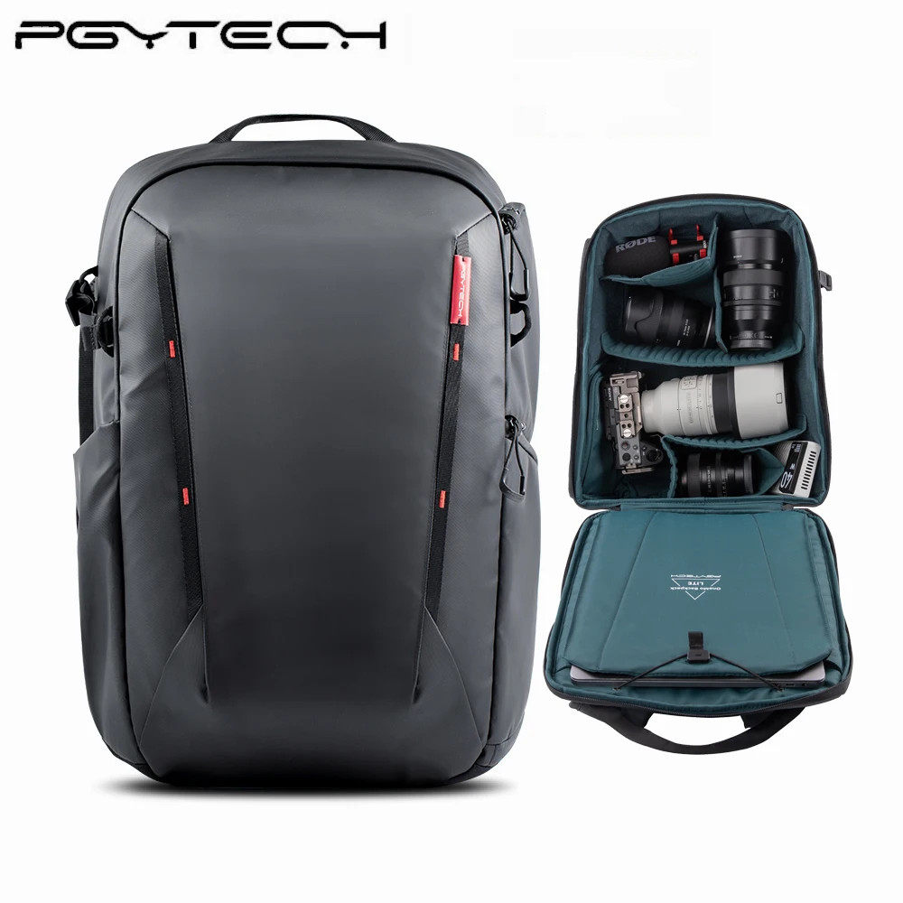 PGYTECH OneMo Lite Camera Backpack 22L For DJI Sony Canon Nikon OSMO Action Pocket DSLRSLR Mirrorles