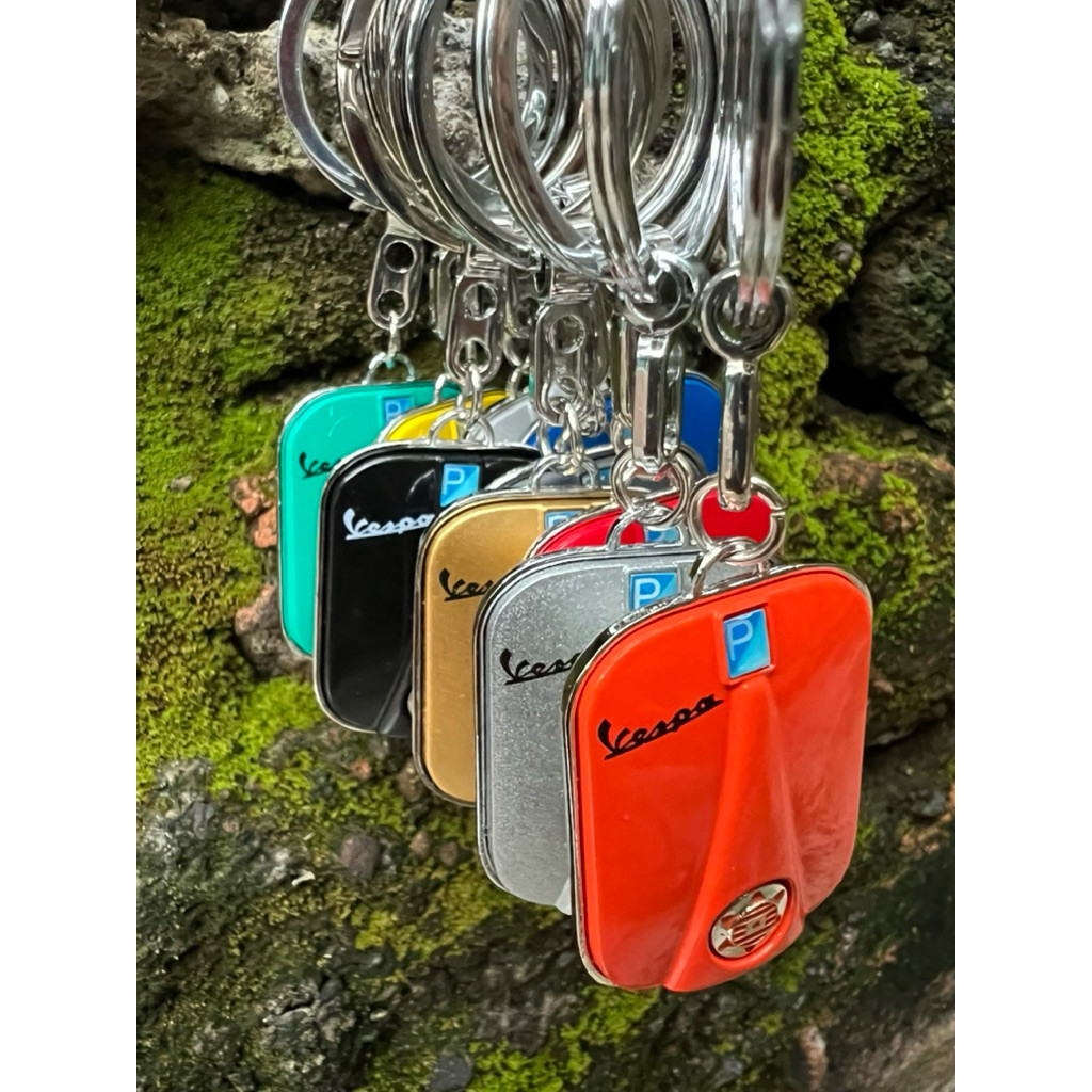 Cover Kunci Vespa Gantungan kunci motor Vespa Gantungan kunci Stainles