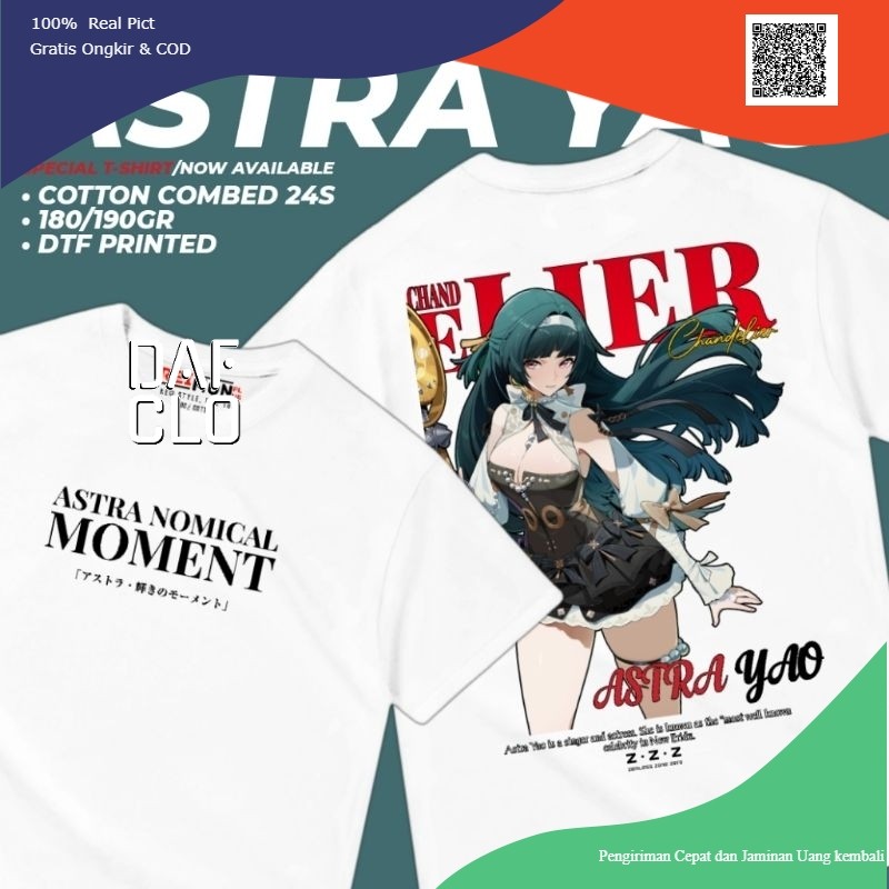 Kaos Baju Game Astra Yao Zenless Zone Zero d2