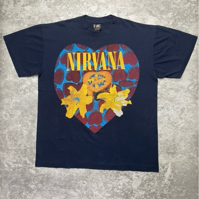 (COD) KAOS BAND NAVY TAG GIANT NIRVANA LOVE