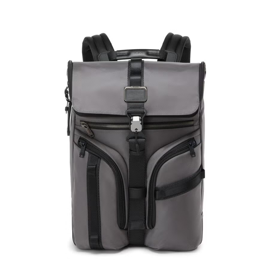 Tumi Alpha Bravo Surveillance Backpack Bag Tas Ransel - Charcoal