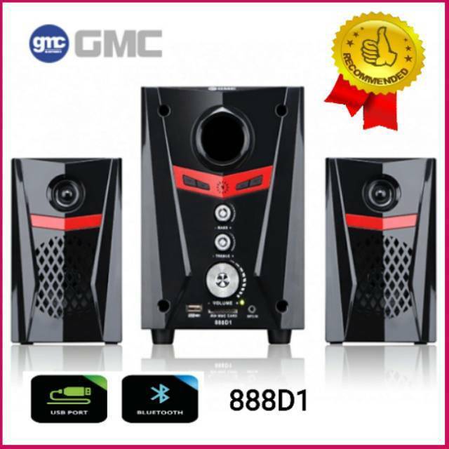SPEAKER BLUETOOTH Gmc 888D1 Bt Speaker Bluetooth Murah Suara Mantap