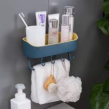 Bathroom Organizer|rak plastik gantung sabun| Rak Dinding seaguna/rak kamar mandi|gantungan kamar ma