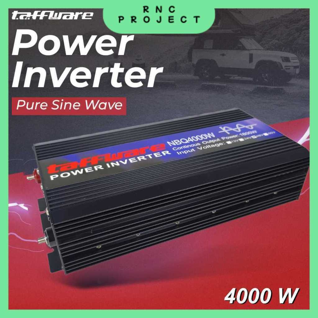 Taffware Power Inverter Mobil Pure Sine Wave DC 48V to AC 220V 4000W - NBQ4000W