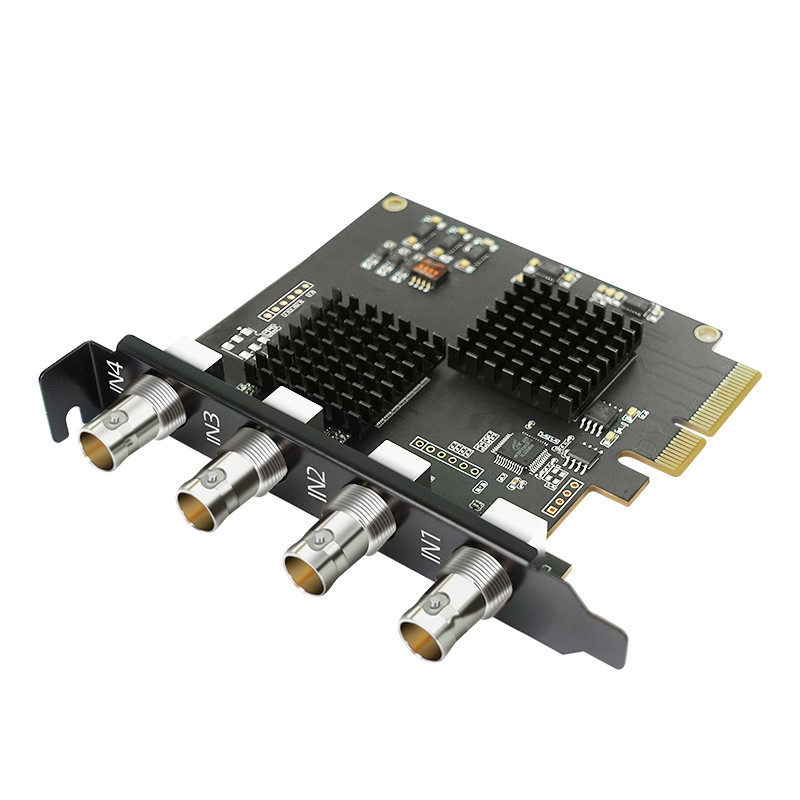 S Video Capture Card Adapter TV DVD Captura de video Card Auo AV for ComputerCCTV Camera  PCIe 30