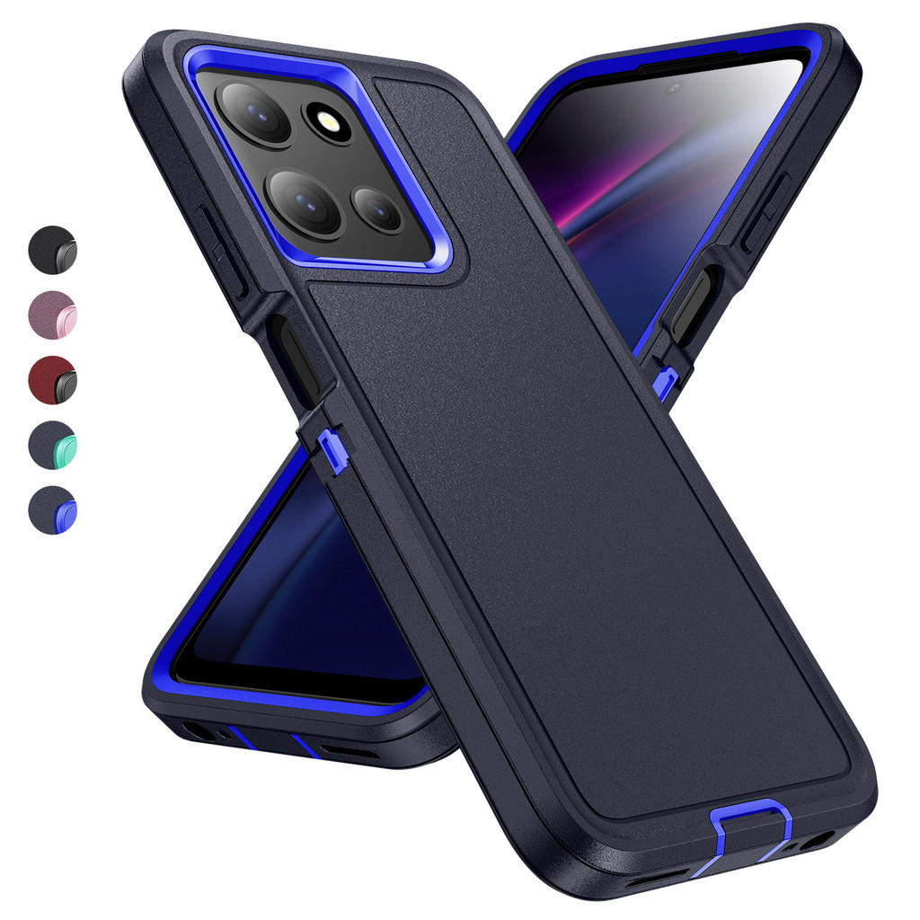 Kasus Defender untuk Motorola Moto G Stylus 5G / G 5G / G Play 5G / G Power 5G / G Pure (2025-2024-2