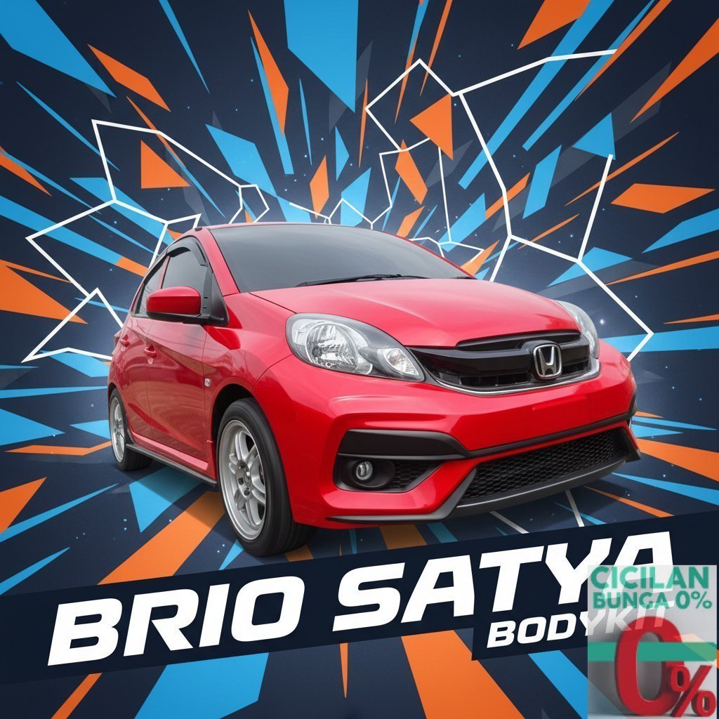 bodikit BODYKIT HONDA BRIO 2013-2017 BODIKIT BRIO BODY KIT BRIO 2013-2017