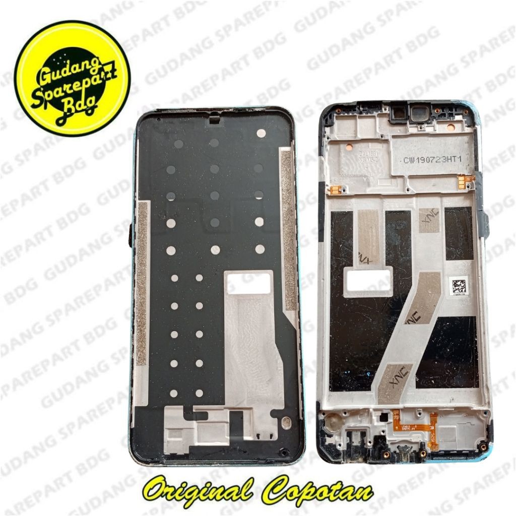 Frame Tatakan LCD Oppo A1K Second Copotan