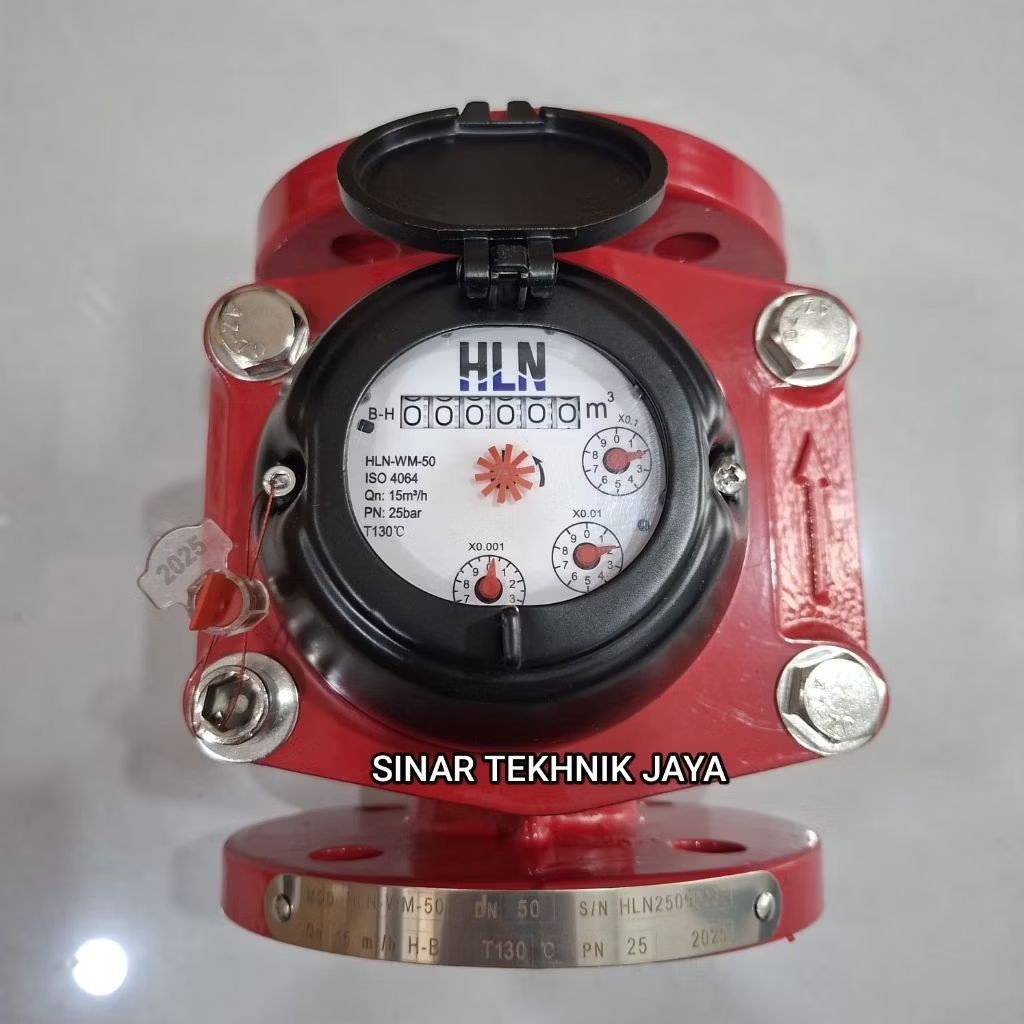 flow meter steam 3" (DN 80) PN-25 meteran air panas 3 inch HLN