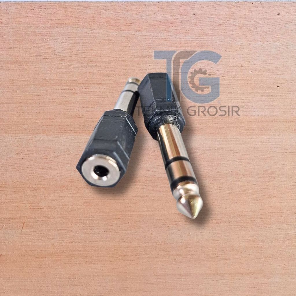 Converter Jack Mini Stereo 3.5 MM to Jack Akai Stereo Audio