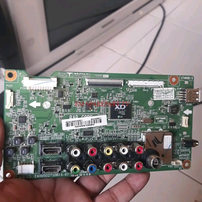 MB - MAINBOARD - MOTHERBOARD - MESIN TV LG 32LN4900-TD - 32LN4900